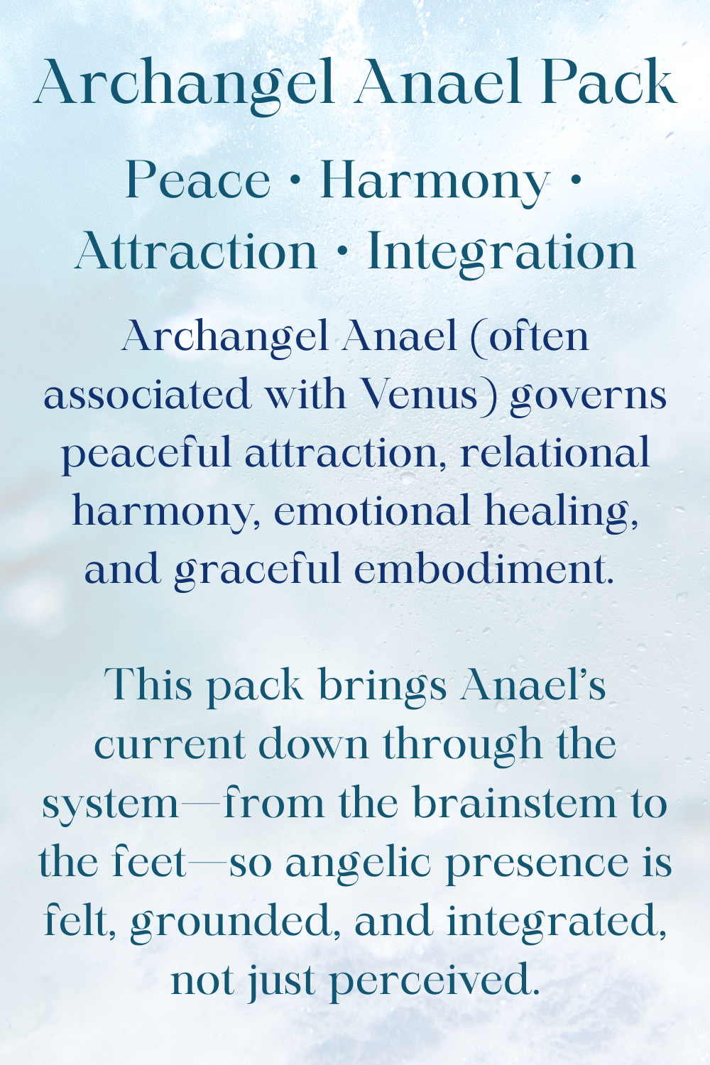 Archangel Anael Pack