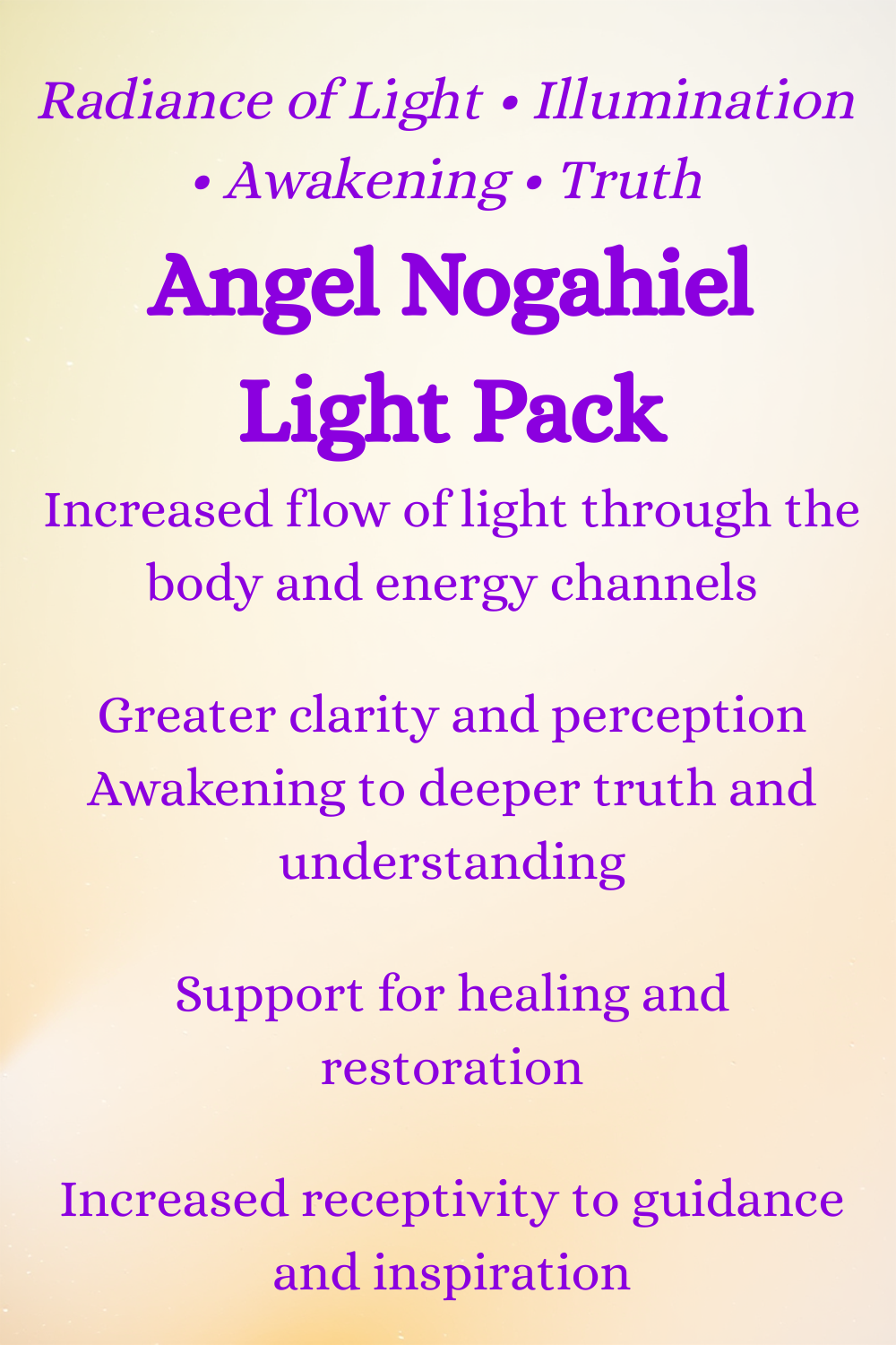 Angel Nogahiel Light Pack Plant Prana Oils — free download